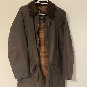 Barbour Beaufort wax jacket - rustic brown - C36